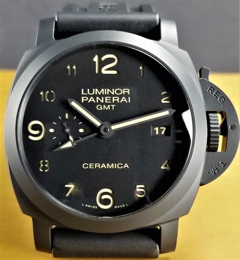 panerai luminor 1950 gmt ceramic